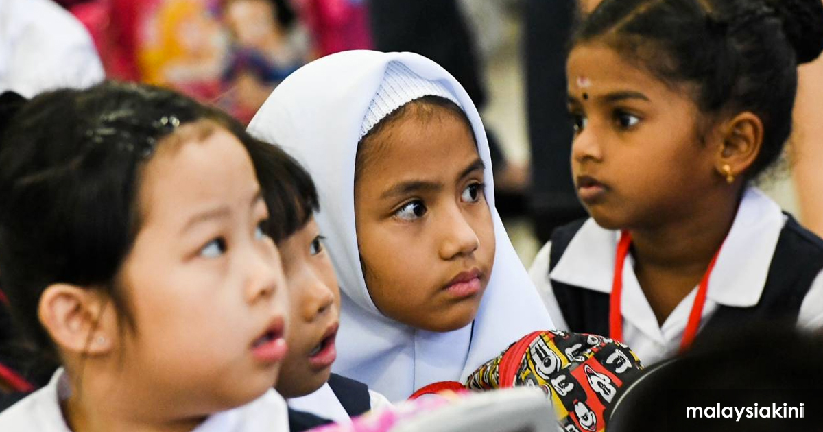 Our children our school. Malay Race.